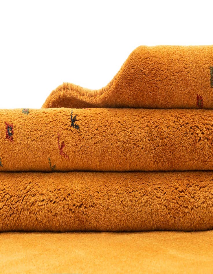 Detail image of  6' 9 x 8' 9 Gabbeh Shouli Rug