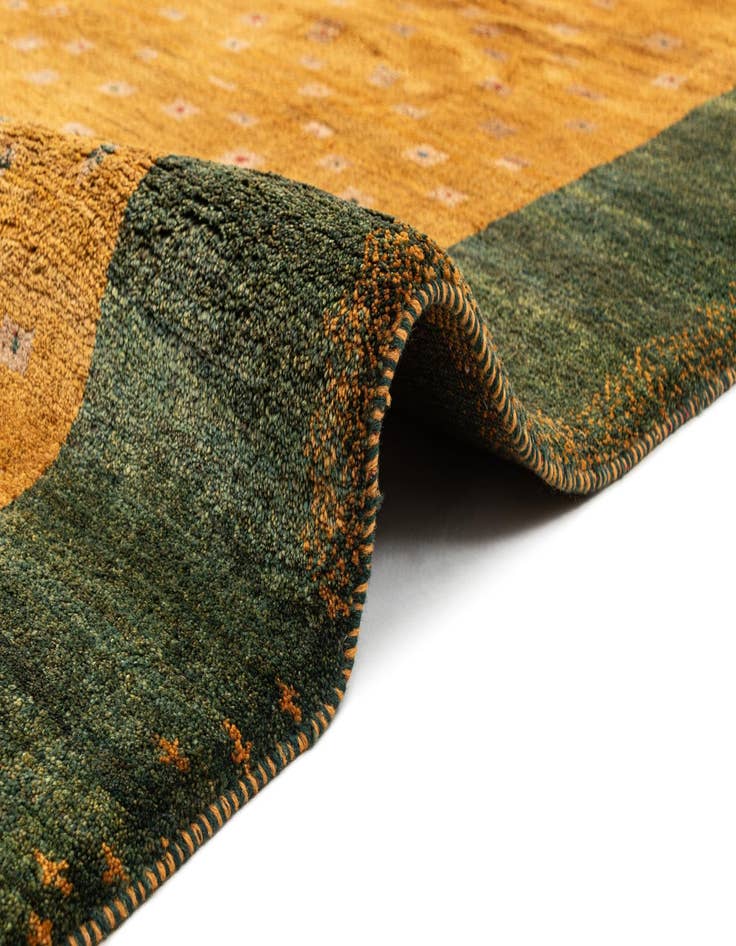 Detail image of  6' 8 x 9' 1 Gabbeh Shouli Rug