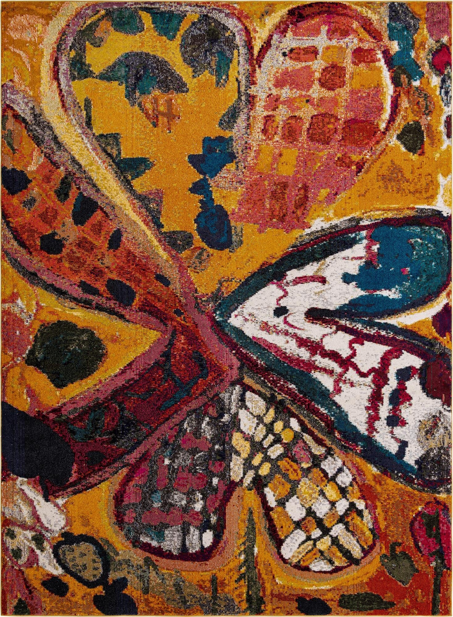  9' x 12'  Washable Haerfest Rug