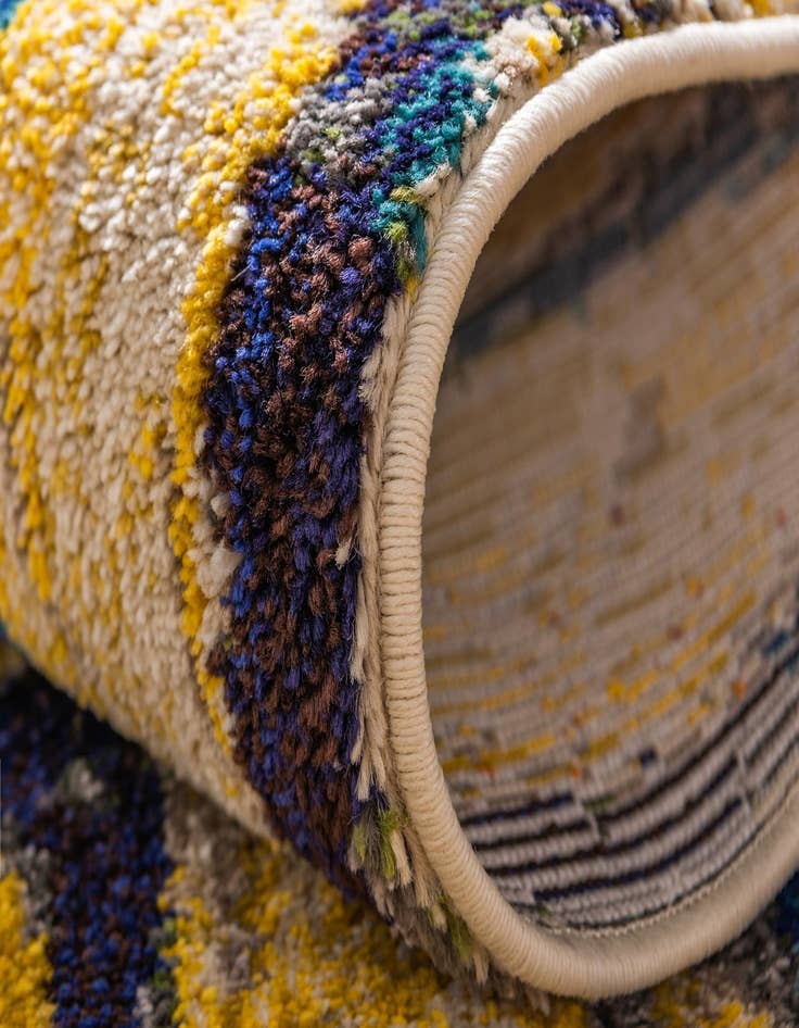 Detail image of  9' x 12'  Washable Hyacinth Rug