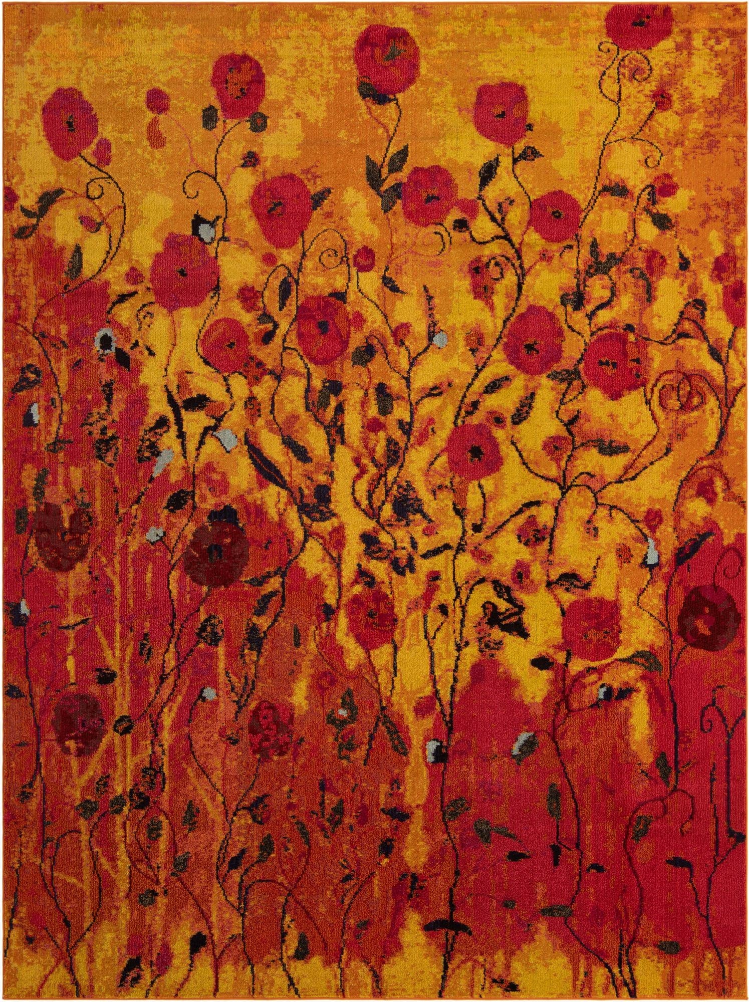  9' x 12' 2  Washable Hyacinth Rug