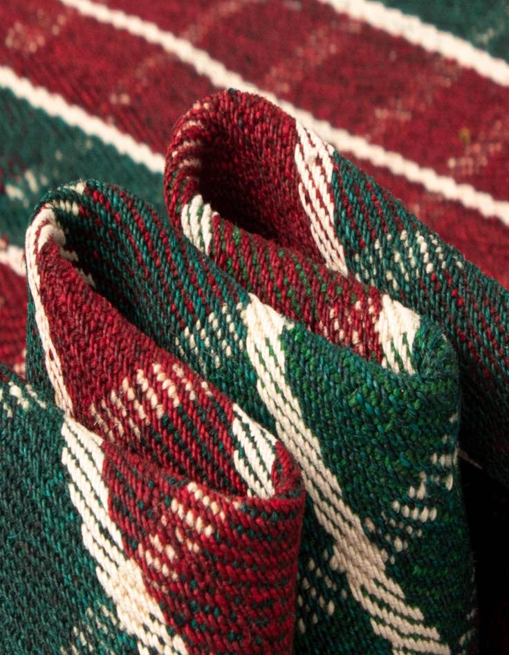 Detail image of  4' 11 x 7' 3 Jajim Wool Rug