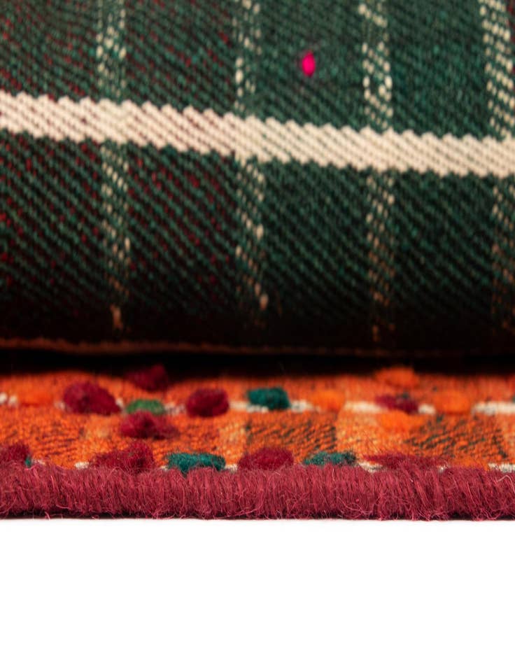 Detail image of  4' 11 x 7' 3 Jajim Wool Rug