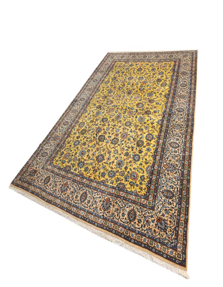 Detail image of  9' 6 x 13' 5 Kashan Rug