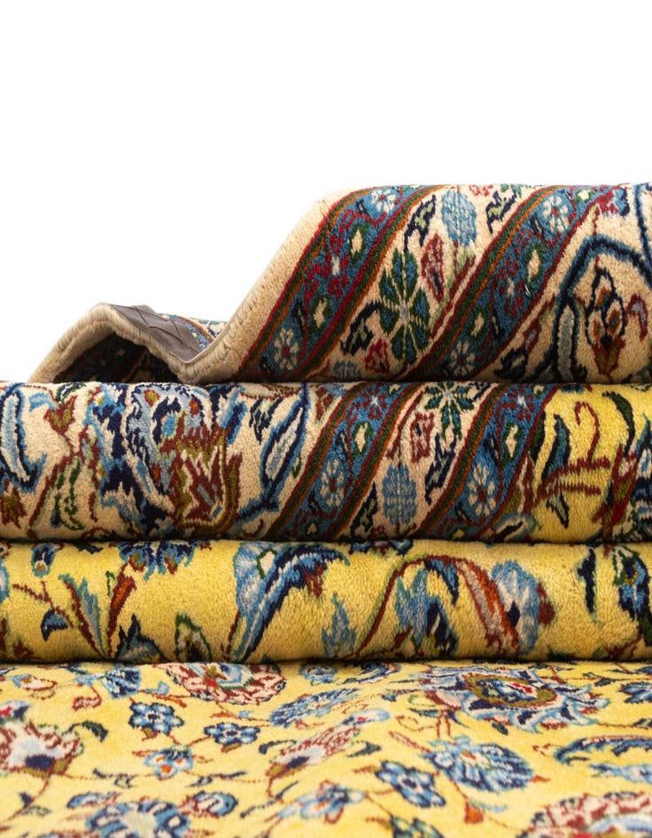 Detail image of  9' 6 x 13' 5 Kashan Rug