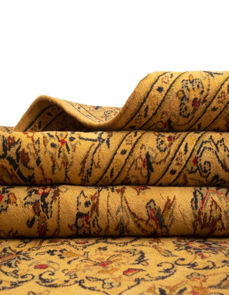 Detail image of  7' 11 x 11' 1 Kashan Wool Rug