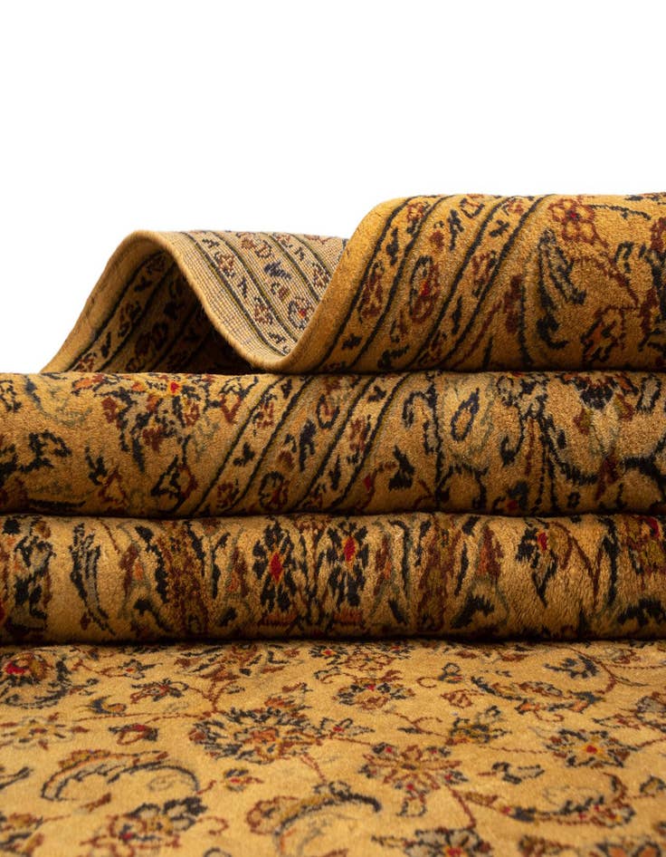 Detail image of  6' 2 x 9' 11 Kashan Wool Rug