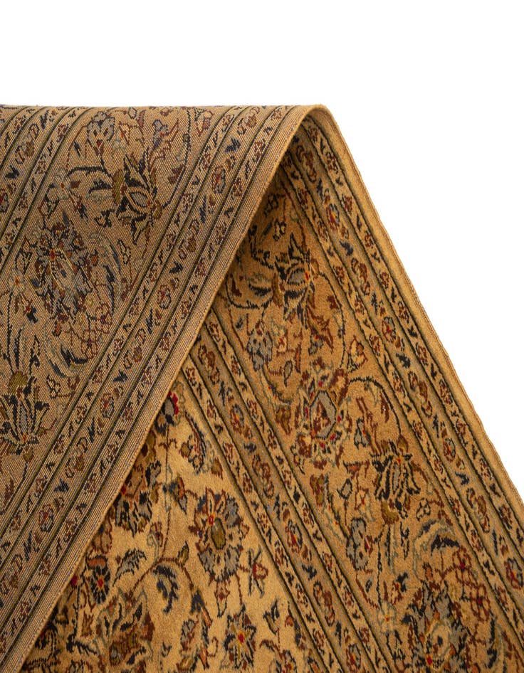 Detail image of  6' 2 x 9' 11 Kashan Wool Rug