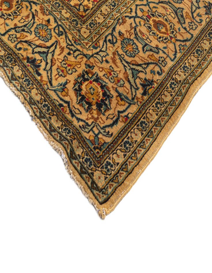 Detail image of  7' 11 x 10' 10 Kashan Wool Rug