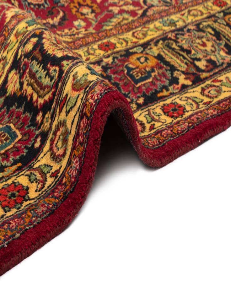 Detail image of  9' 5 x 12' 5 Kashan Wool Rug