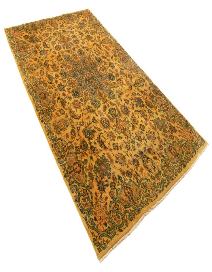 Detail image of  8' 4 x 13'  Hand Knotted Kashan Persian Wool Rug