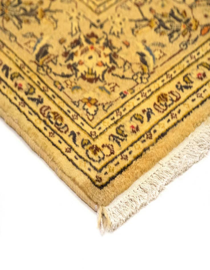 Detail image of  6' 6 x 9' 7  Hand Knotted Kashan Persian Wool Rug