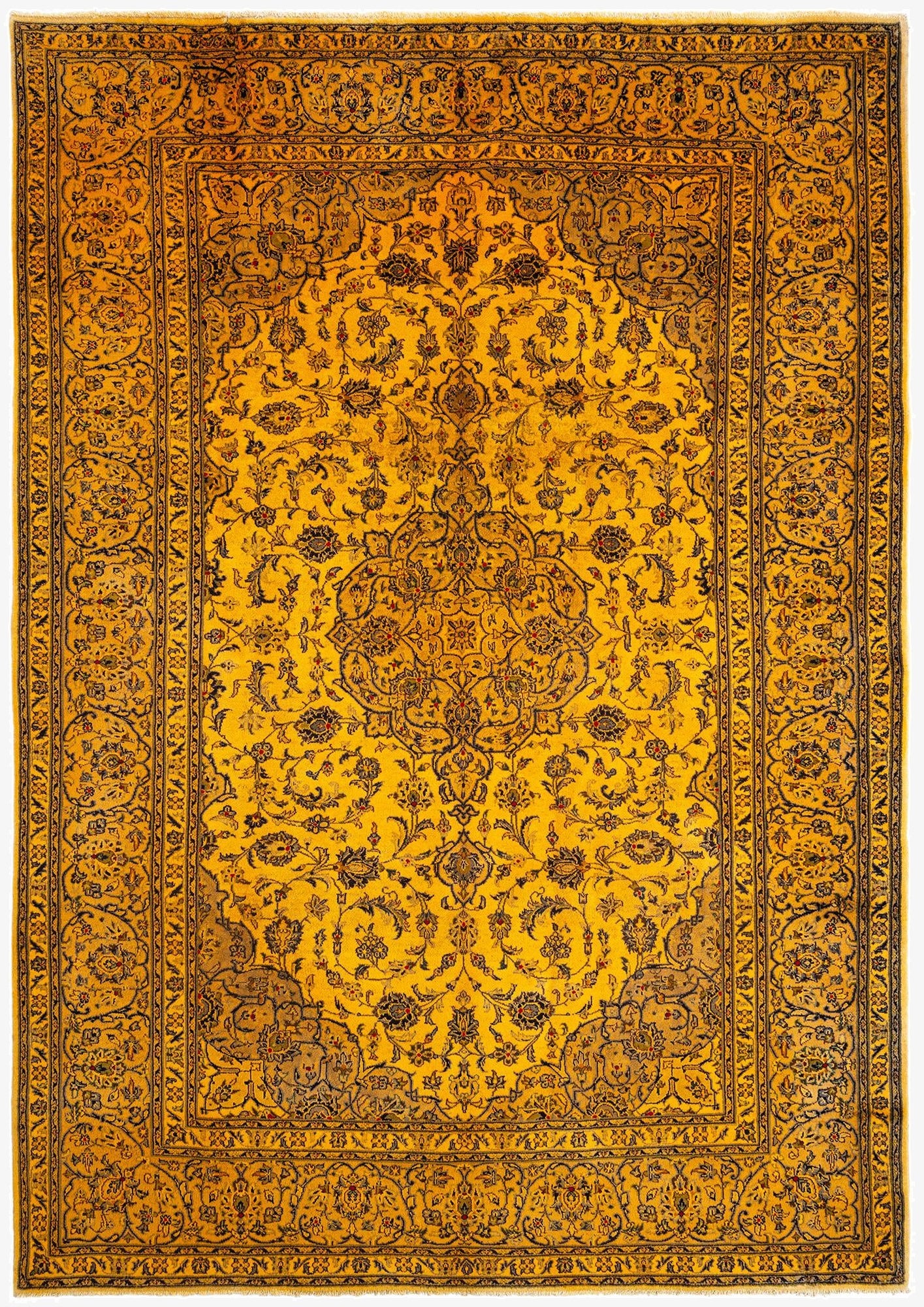  8' 2 x 11' 8 Kashan Wool Rug