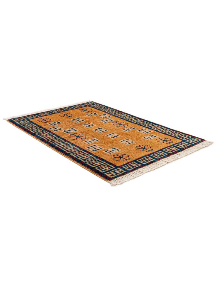 Detail image of  2' 8 x 3' 10  Hand Knotted Kazak Wool Rug