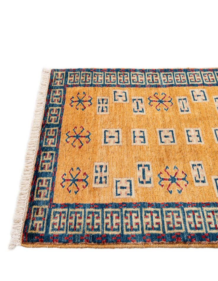 Detail image of  2' 8 x 3' 10  Hand Knotted Kazak Wool Rug