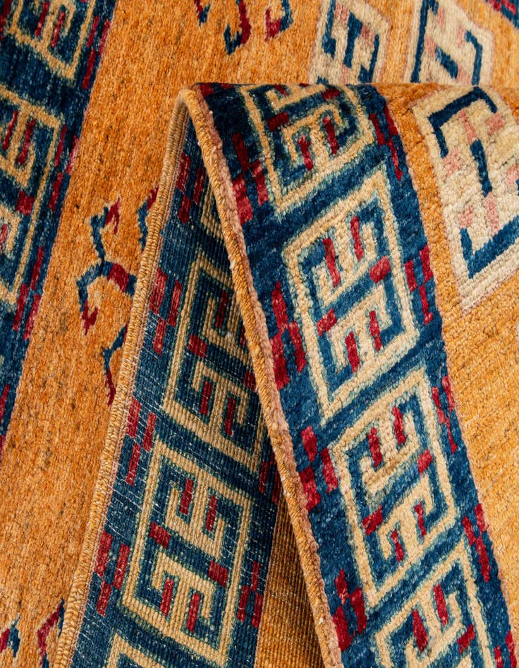 Detail image of  2' 8 x 3' 10  Hand Knotted Kazak Wool Rug