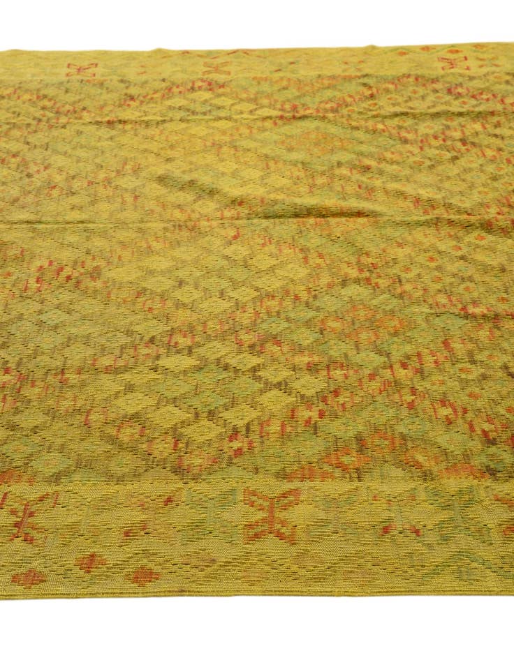 Detail image of  6' x 8' 1  Hand Woven Kilim Modern Wool Rug