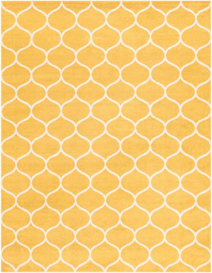 Detail image of  4' x 6' Lattice Frieze Rug