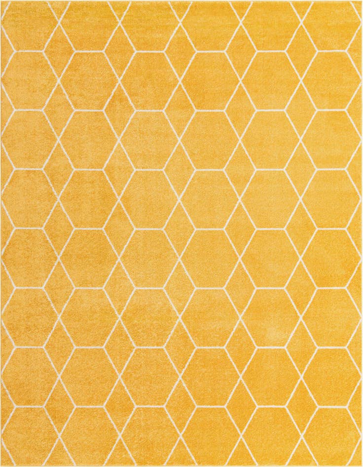 Detail image of  9' x 12' Lattice Frieze Rug