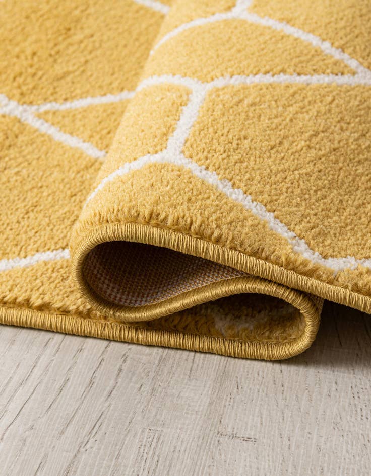 Detail image of  10' x 13' Lattice Frieze Rug