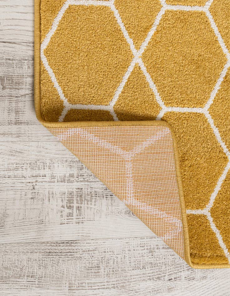 Detail image of  10' x 13' Lattice Frieze Rug