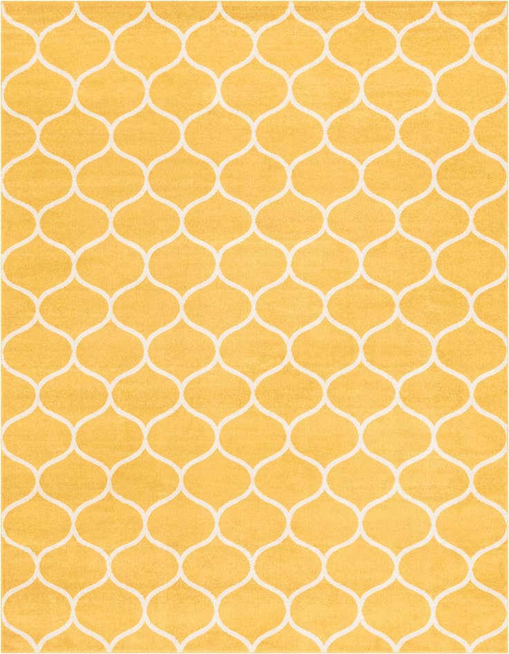 Detail image of  10' x 14' Lattice Frieze Rug