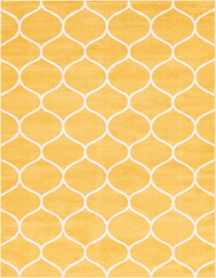 Detail image of  7' x 10' Lattice Frieze Rug