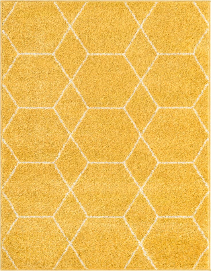 Detail image of 3' x 5' 3 Lattice Frieze Rug