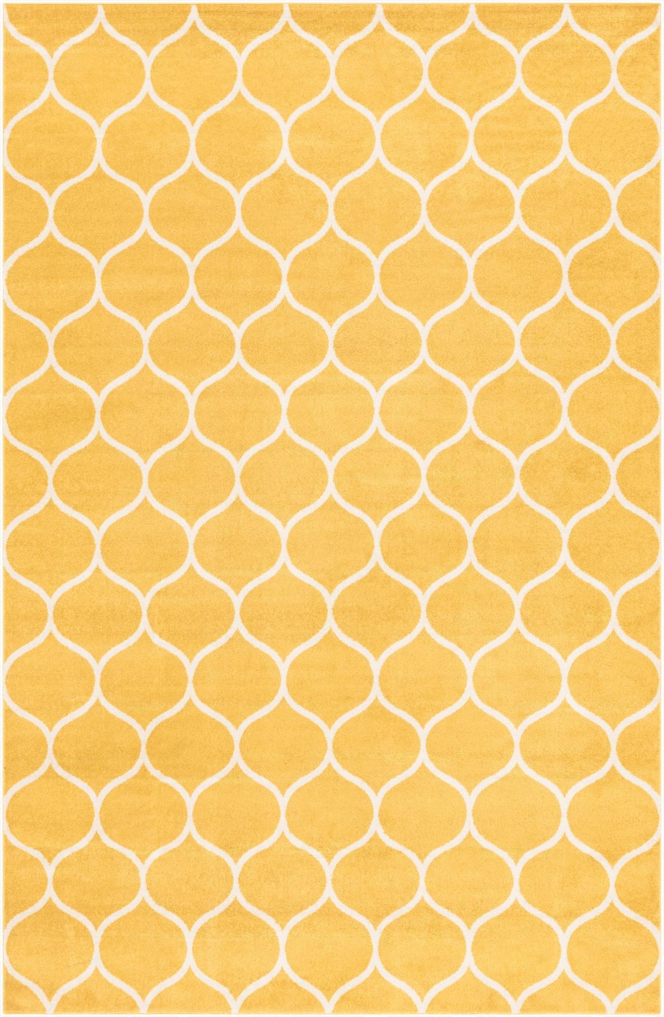  4' x 6' Lattice Frieze Rug