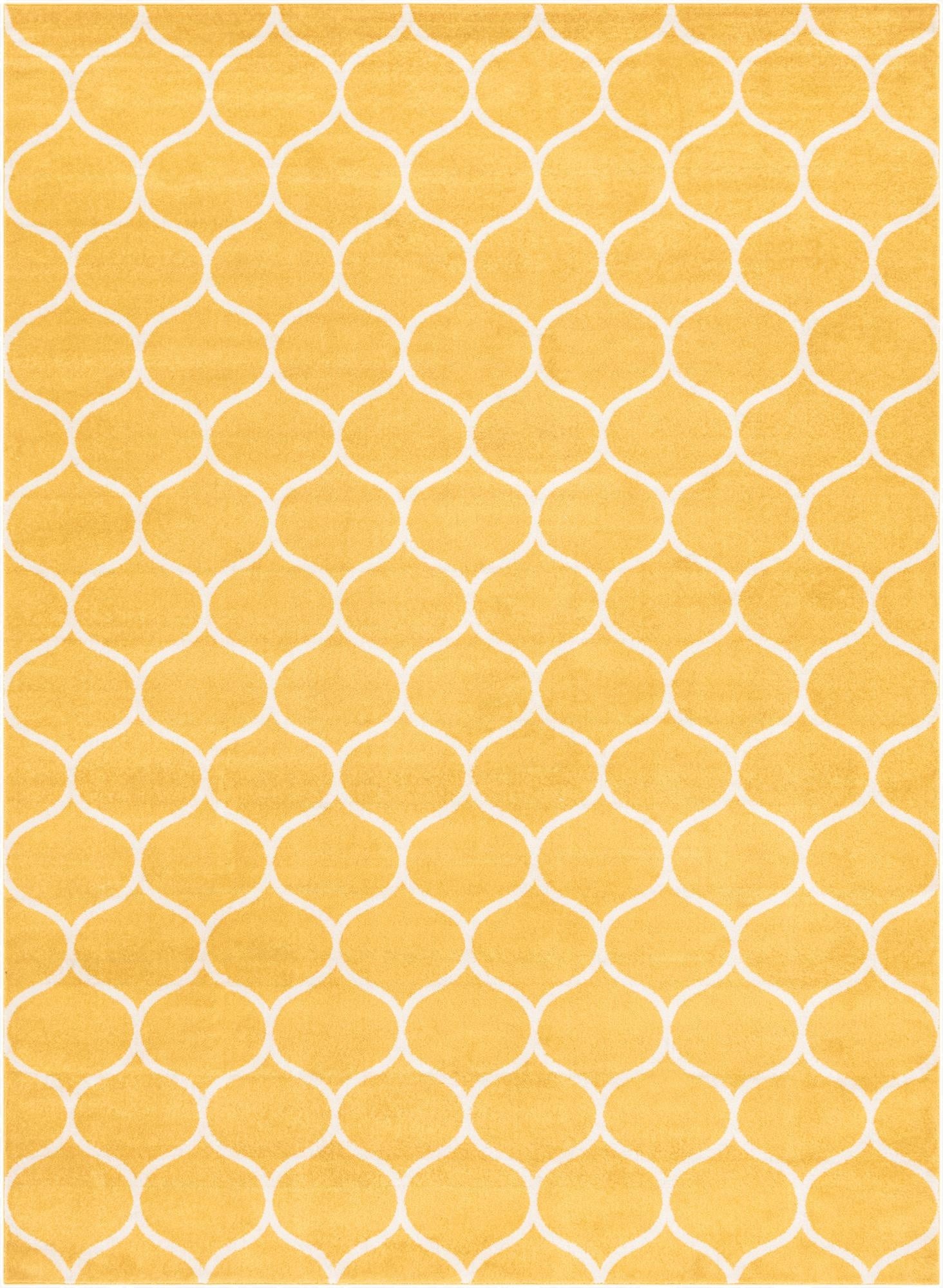  9' x 12' Lattice Frieze Rug