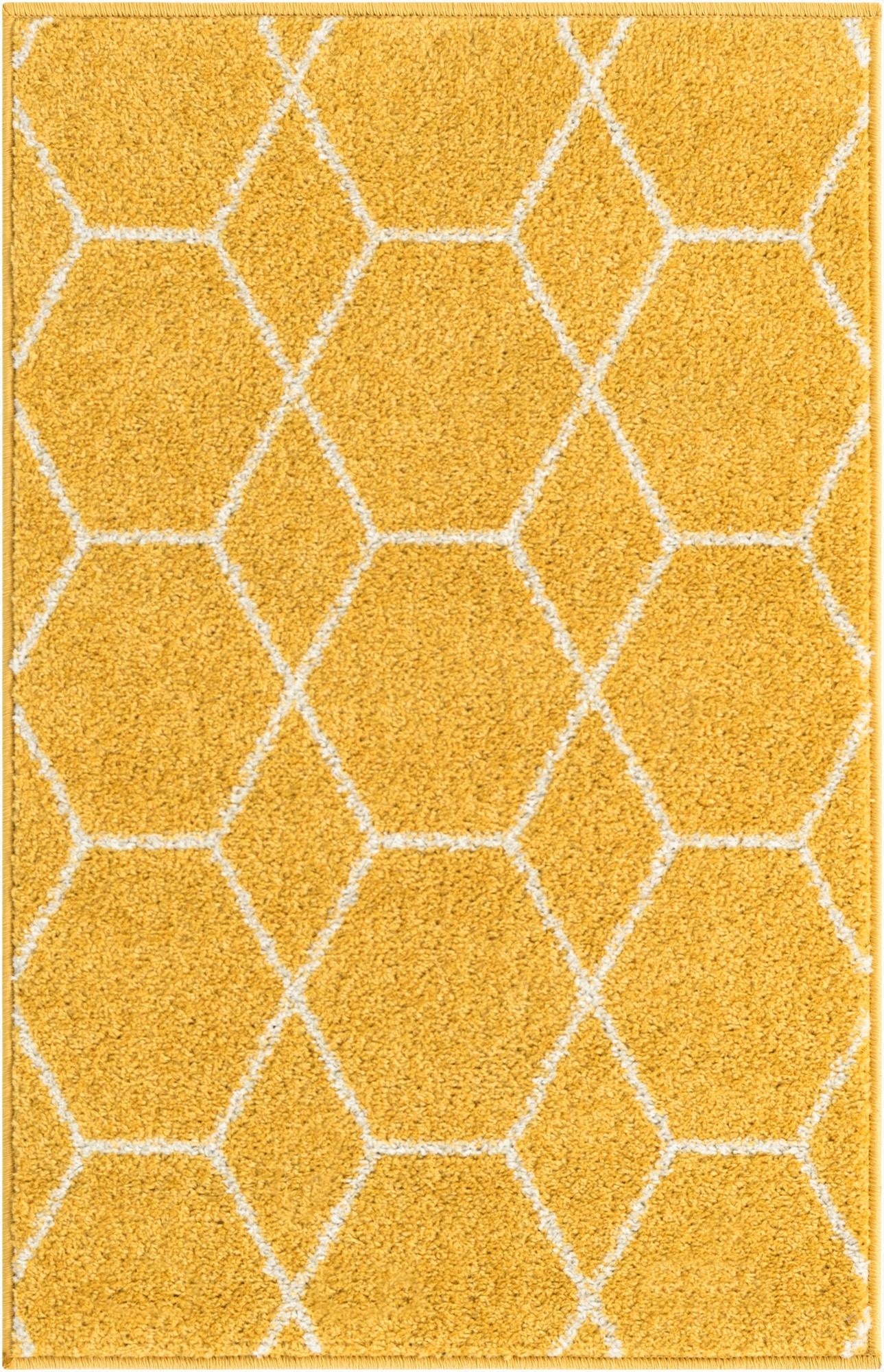  2' x 3' Lattice Frieze Rug