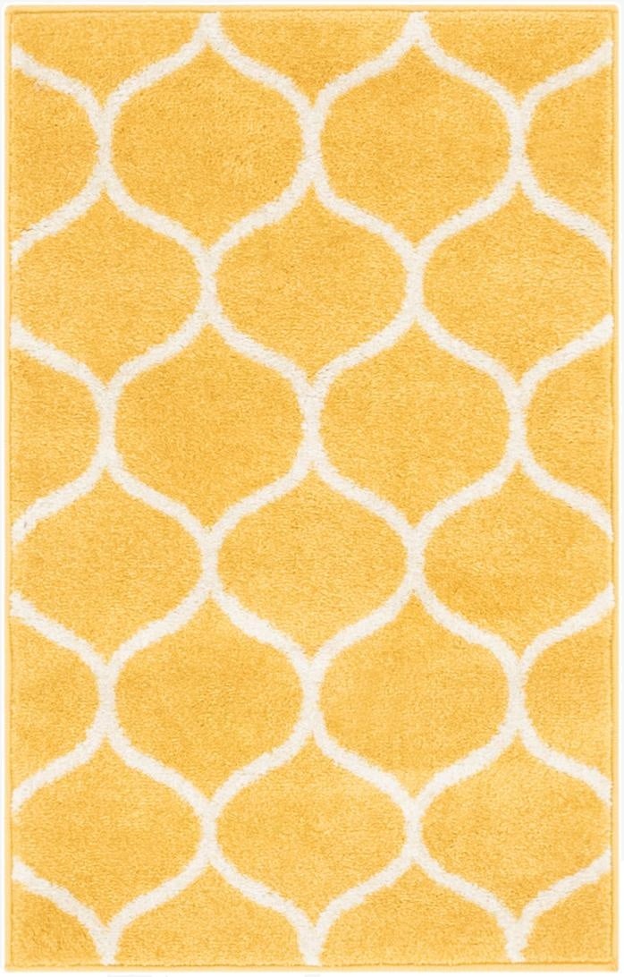Primary image  2' x 3' Lattice Frieze Rug