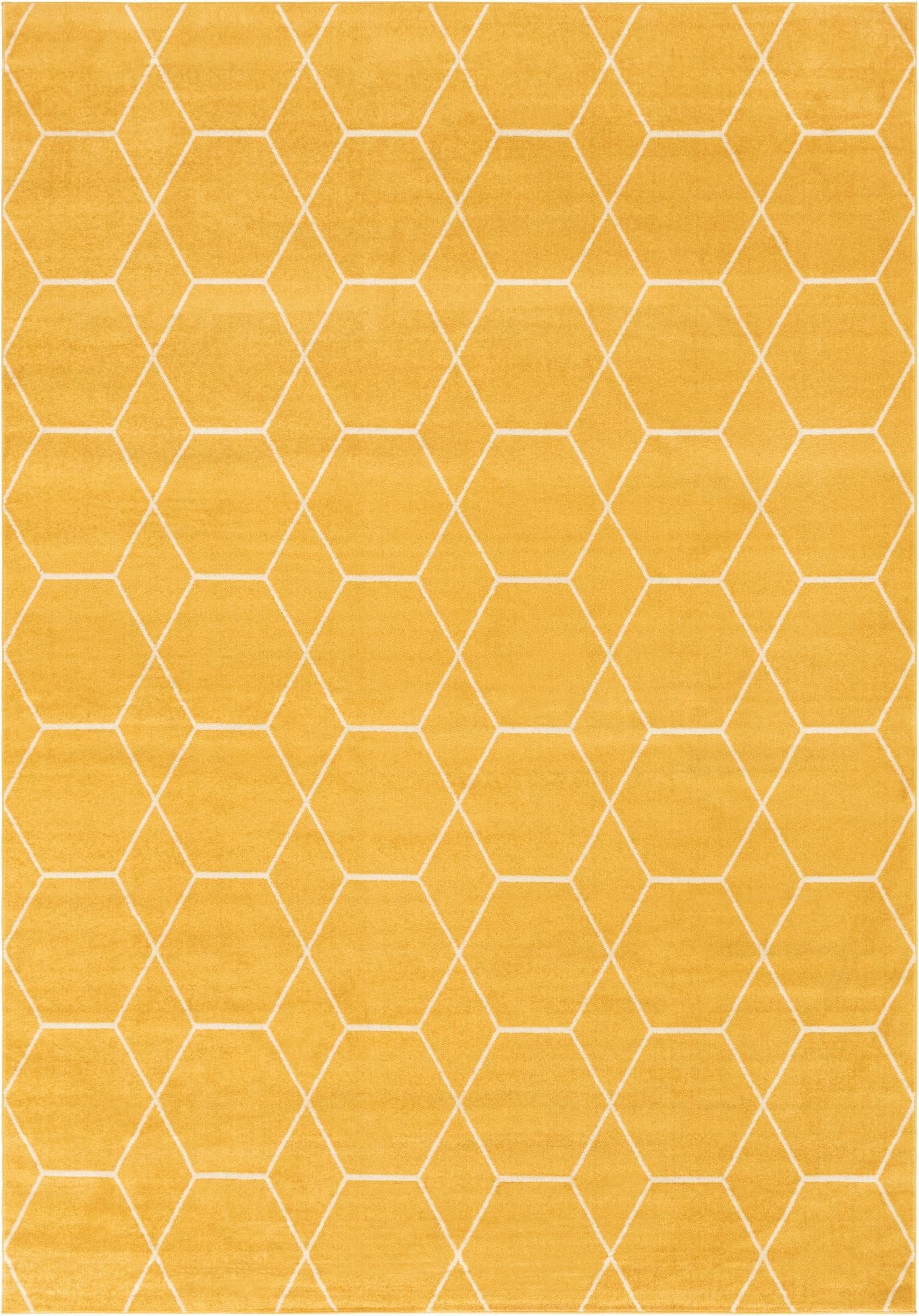  10' x 14' Lattice Frieze Rug