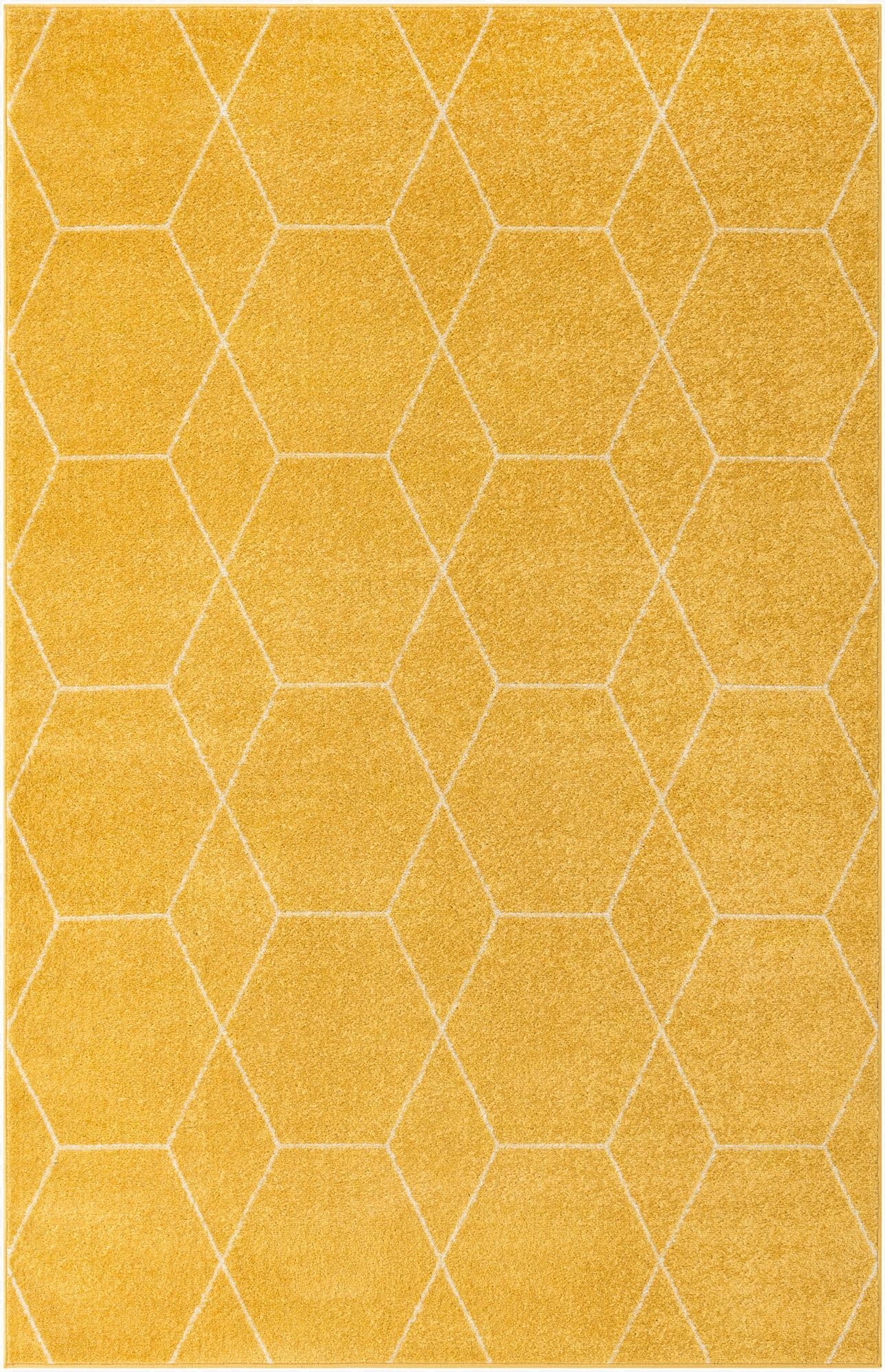  4' x 6' Lattice Frieze Rug