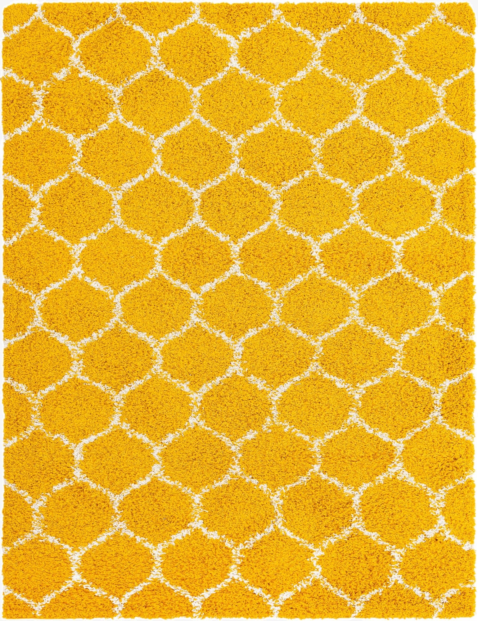  10' x 13' Lattice Shag Rug