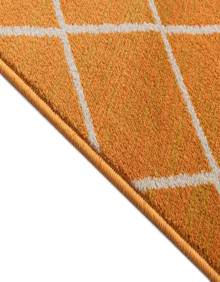 Detail image of  4' x 5' 8 Lattice Trellis Rug