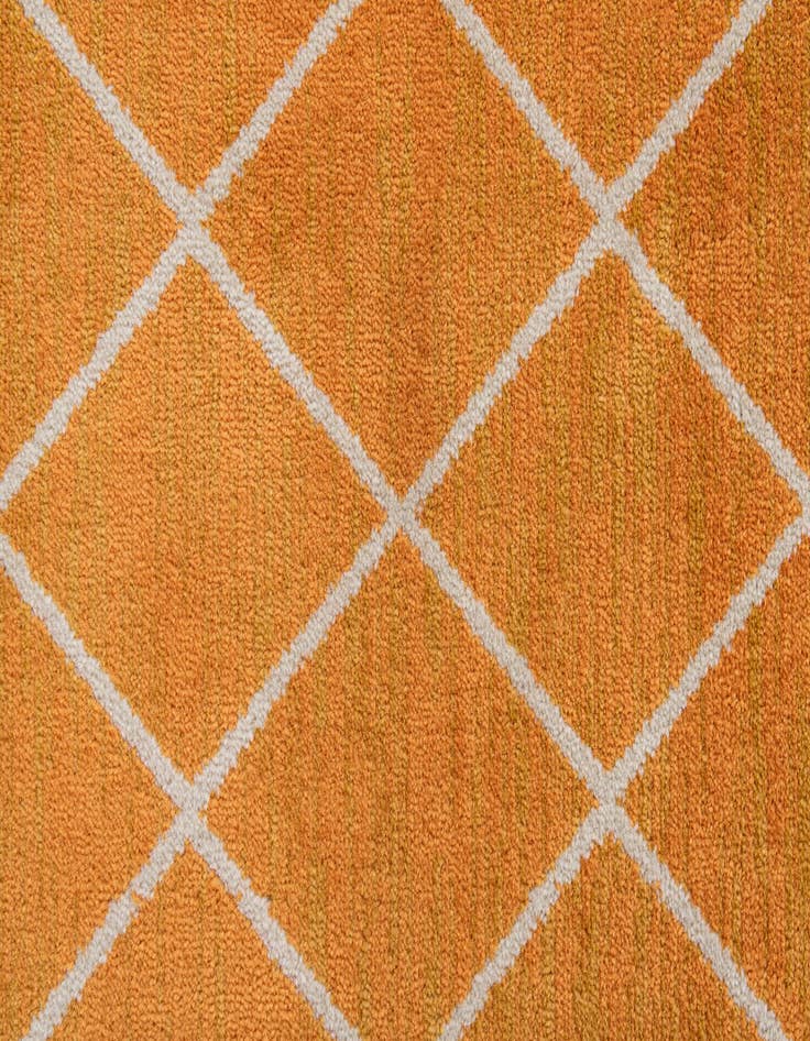 Detail image of  4' x 5' 8 Lattice Trellis Rug