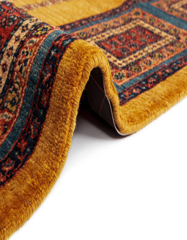 Detail image of  4' 11 x 7' 2 Luribaft Wool Rug