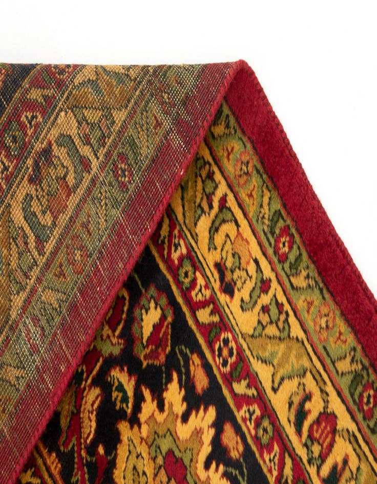 Detail image of  9' 9 x 12' 4  Hand Knotted Mashad Persian Wool Rug