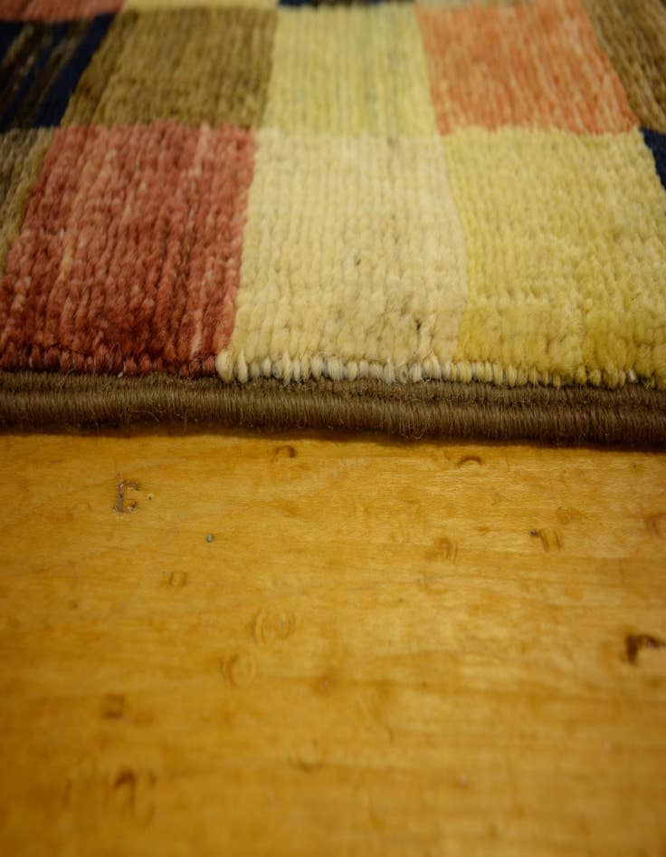 Detail image of  4' x 5' 10  Hand Knotted Modern Ziegler Oriental Rug