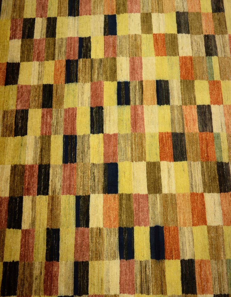 Detail image of  4' x 5' 10  Hand Knotted Modern Ziegler Oriental Rug