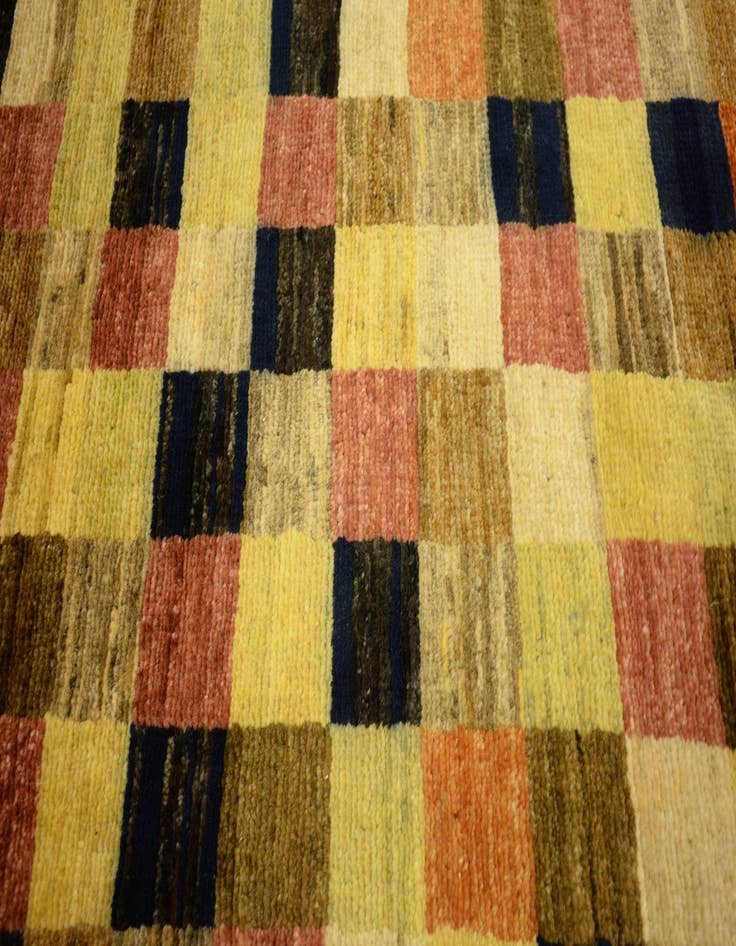 Detail image of  4' x 5' 10  Hand Knotted Modern Ziegler Oriental Rug