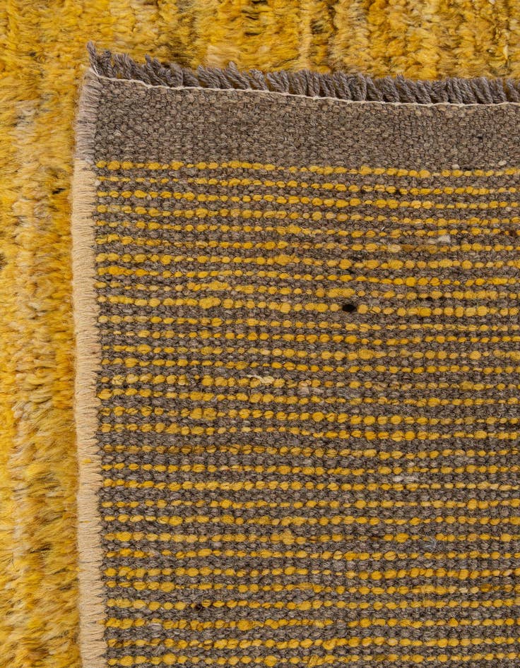 Detail image of  5' 6 x 7' 10  Hand Knotted Moroccan Wool Rug