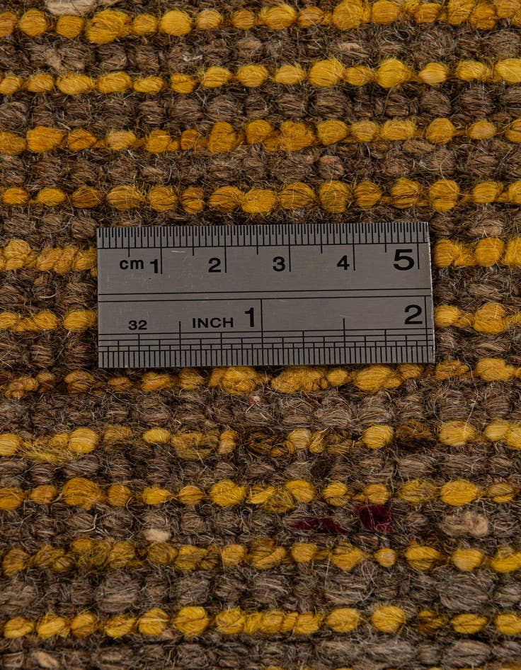 Detail image of  5' 8 x 7' 11  Hand Knotted Moroccan Wool Rug