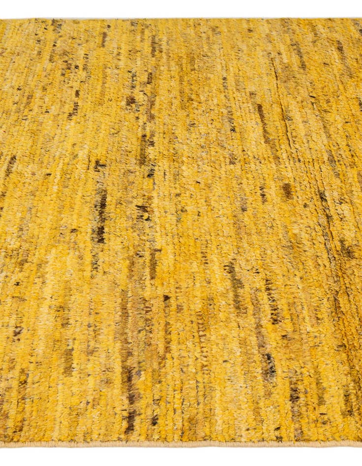 Detail image of  5' 8 x 7' 11  Hand Knotted Moroccan Wool Rug