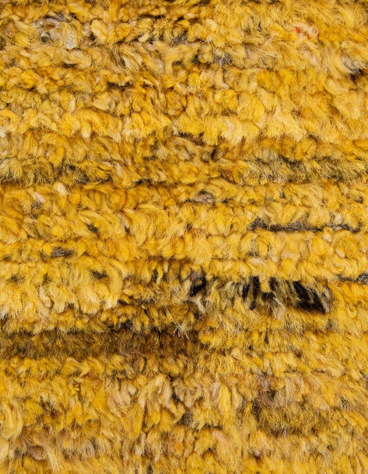 Detail image of  5' 8 x 7' 11  Hand Knotted Moroccan Wool Rug