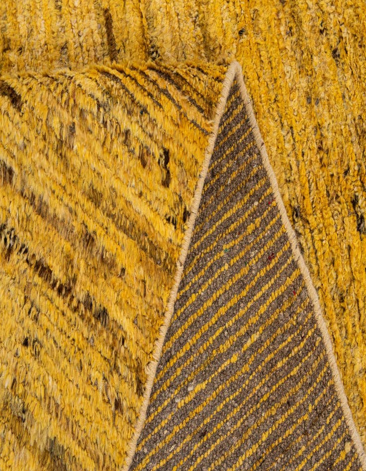 Detail image of  5' 8 x 7' 11  Hand Knotted Moroccan Wool Rug