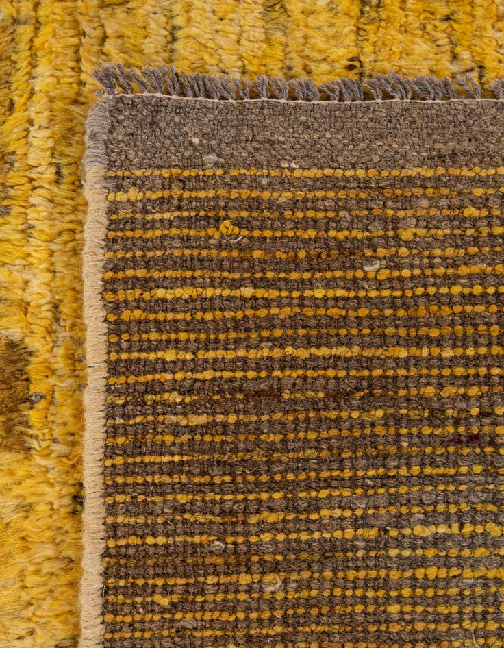 Detail image of  5' 8 x 7' 11  Hand Knotted Moroccan Wool Rug