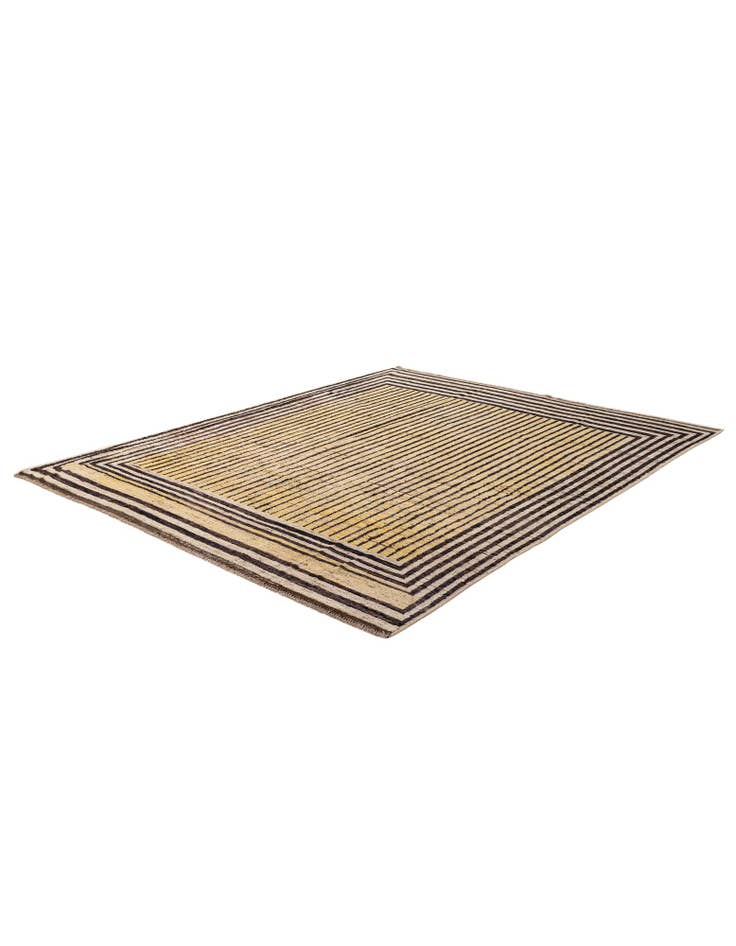 Detail image of  8' x 9' 9  Hand Knotted Moroccan Wool Rug