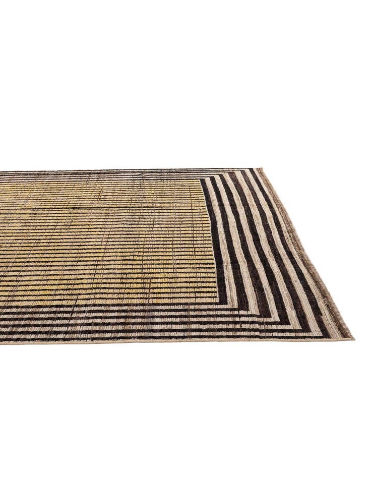 Detail image of  8' x 9' 9  Hand Knotted Moroccan Wool Rug